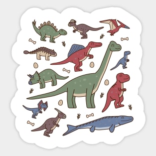 DINOSAURS Sticker